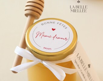 Personalized honey pot, gift idea for grandma, gift for grandma, gift for grandmother, gift for grandmother's day