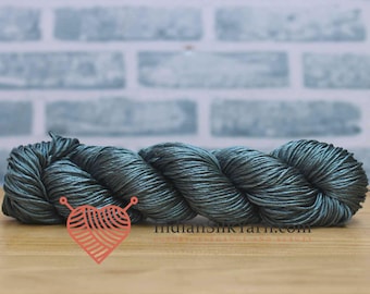 Reeled Silk Yarn – 50g Sport Weight | 150m per Skein| Mulberry Silk | Silk Yarn For crochet, Weaving, knitting, Embroidery, Kumihimo - 167