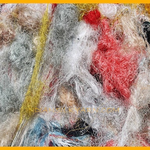 Sari Silk Loomends / Multicolour - 50GMS - item M01