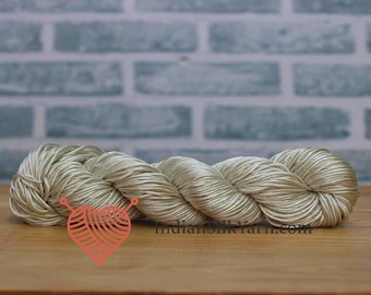 Reeled Silk Yarn – 50g Sport Weight | 150m per Skein| Mulberry Silk | Silk Yarn For crochet, Weaving, knitting, Embroidery, Kumihimo - 153