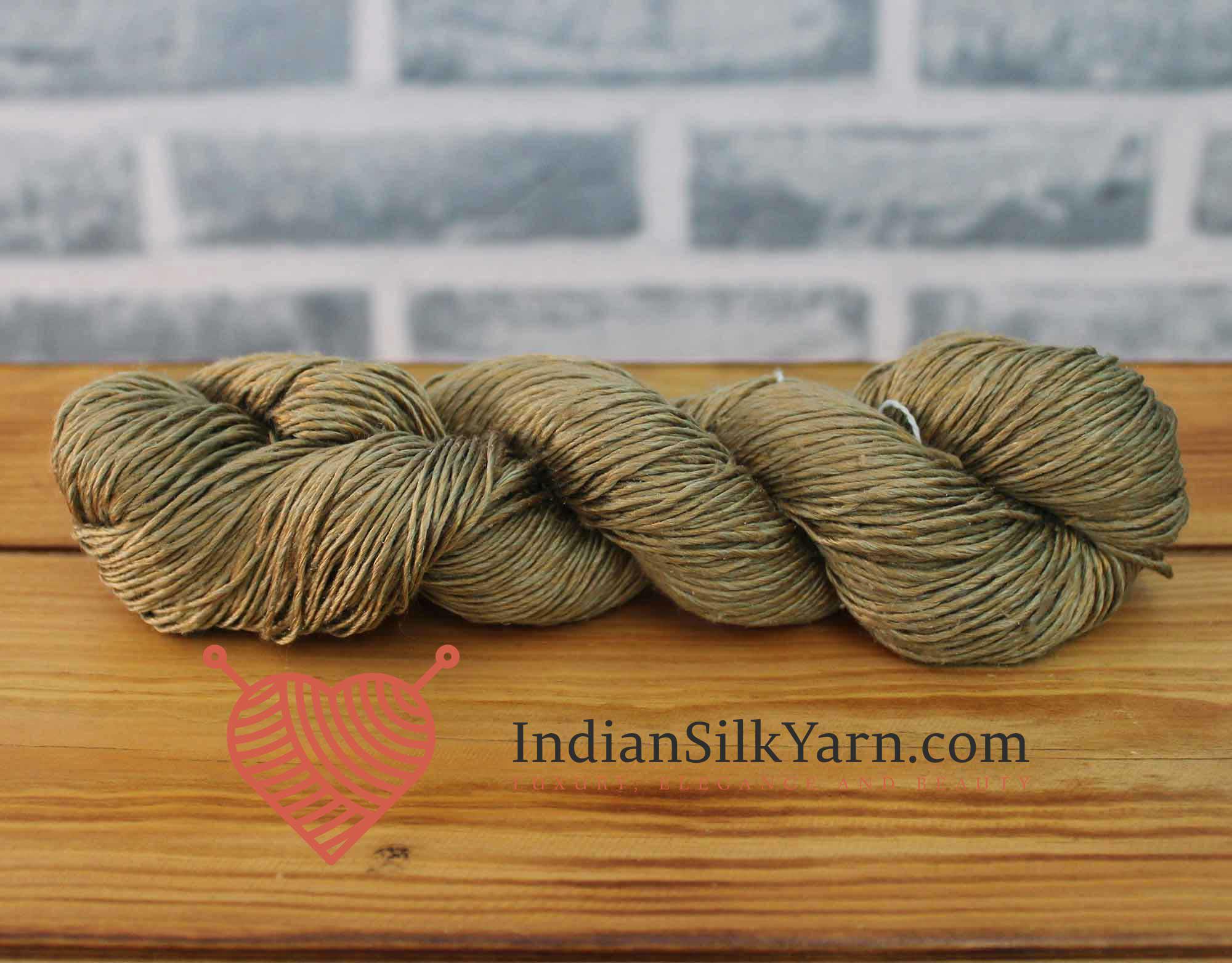 Matka Texture Pure Mulberry Matka Rustic Silk Yarn – 50g Skein, Sport Weight, 150m ...
