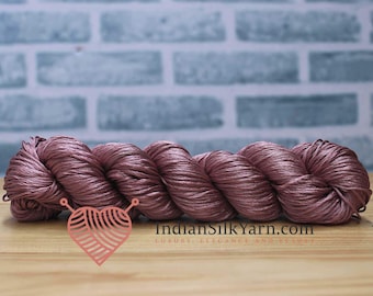 Reeled Silk Yarn – 50g Sport Weight | 150m per Skein| Mulberry Silk | Silk Yarn For crochet, Weaving, knitting, Embroidery, Kumihimo - 073