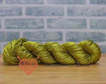 Reeled Silk Yarn – 50g Sport Weight | 150m per Skein| Mulberry Silk | Silk Yarn For crochet, Weaving, knitting, Embroidery, Kumihimo - 178
