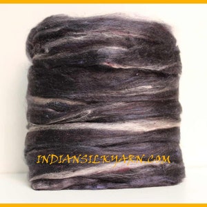 Mulberry Sari Silk Sliver / Rovings - 50GMS - articolo 018