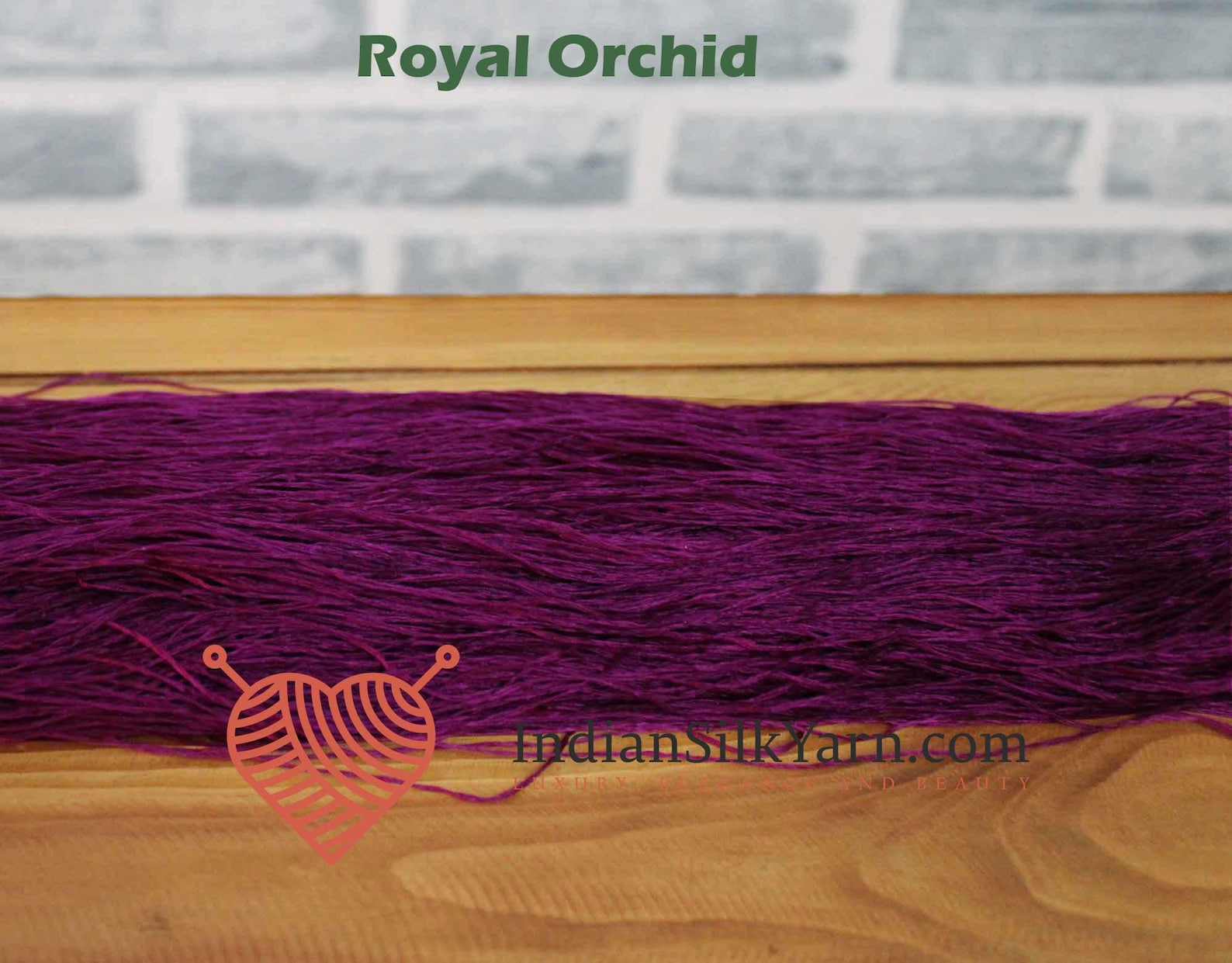 Rustic Filament Pure Mulberry | 50g(500m) | Silk Slub Dupioni Yarn – 2 Ply | Soft ...