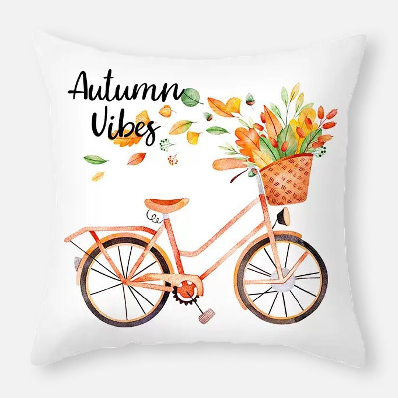 Double Side Fall Pillow Covers 16x16 18x18 20x20 24x24 Etsy