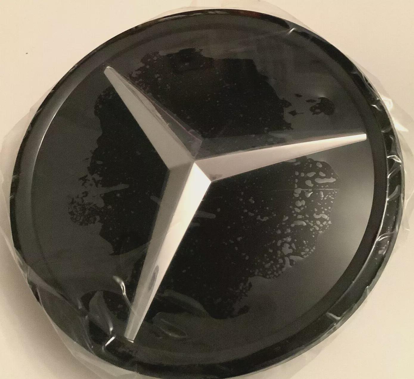 Mercedes-Benz W204 Chrome 3D Star Mirror Emblem Badge – Front/Rear, A1648880411, Made In Germany - View #3