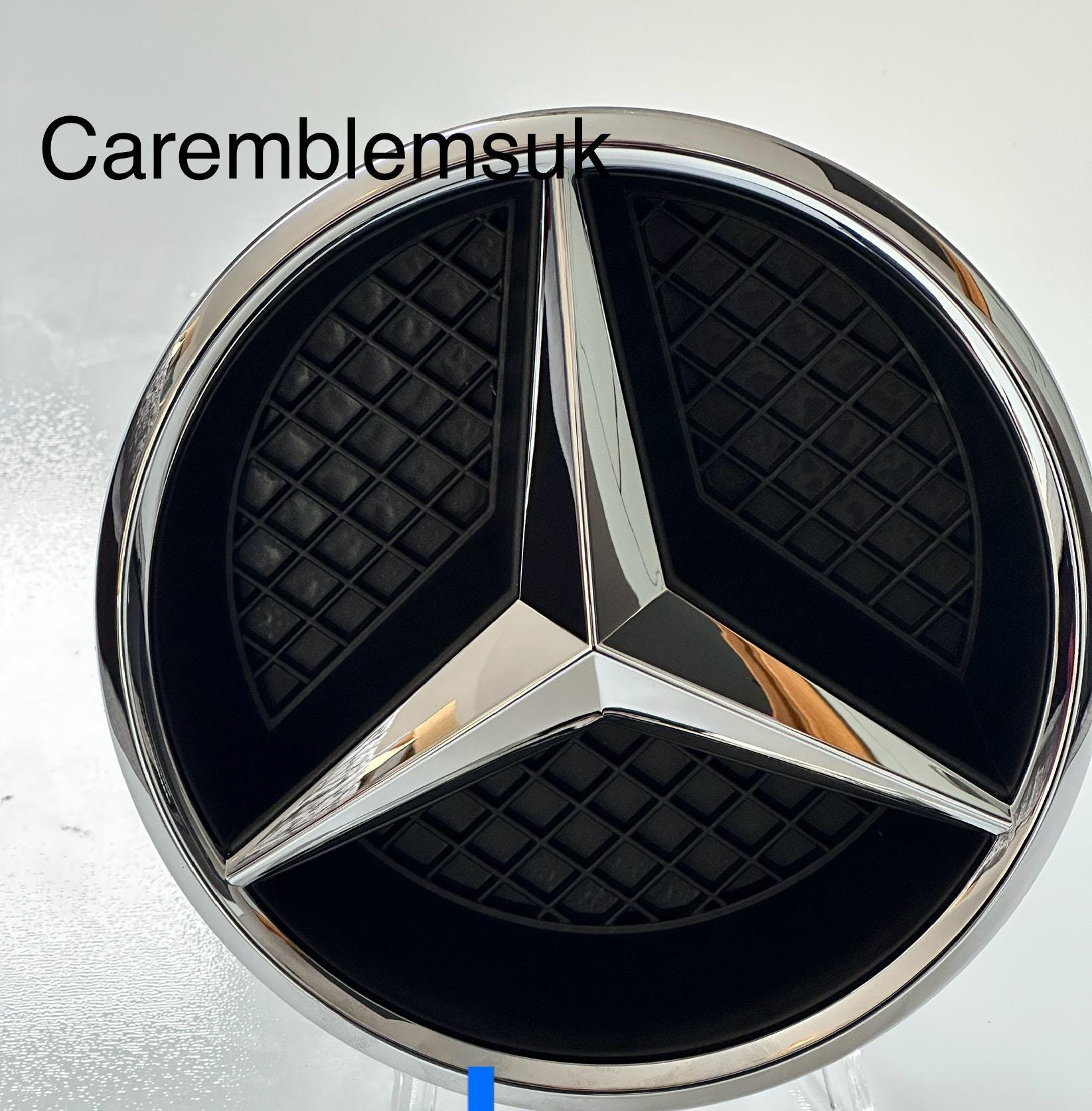 thumbnail image 2 of Mercedes-Benz E-Class W213 W238 Gloss Black Grille Star Emblem - A0008880100 2 of 5