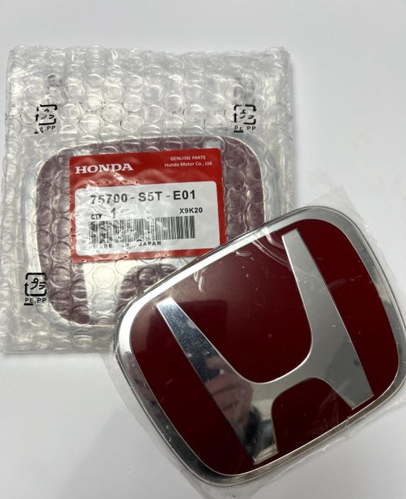Genuine 2001-05 Civic EP3 Type R Si Front Emblem Badge 75700-S5T