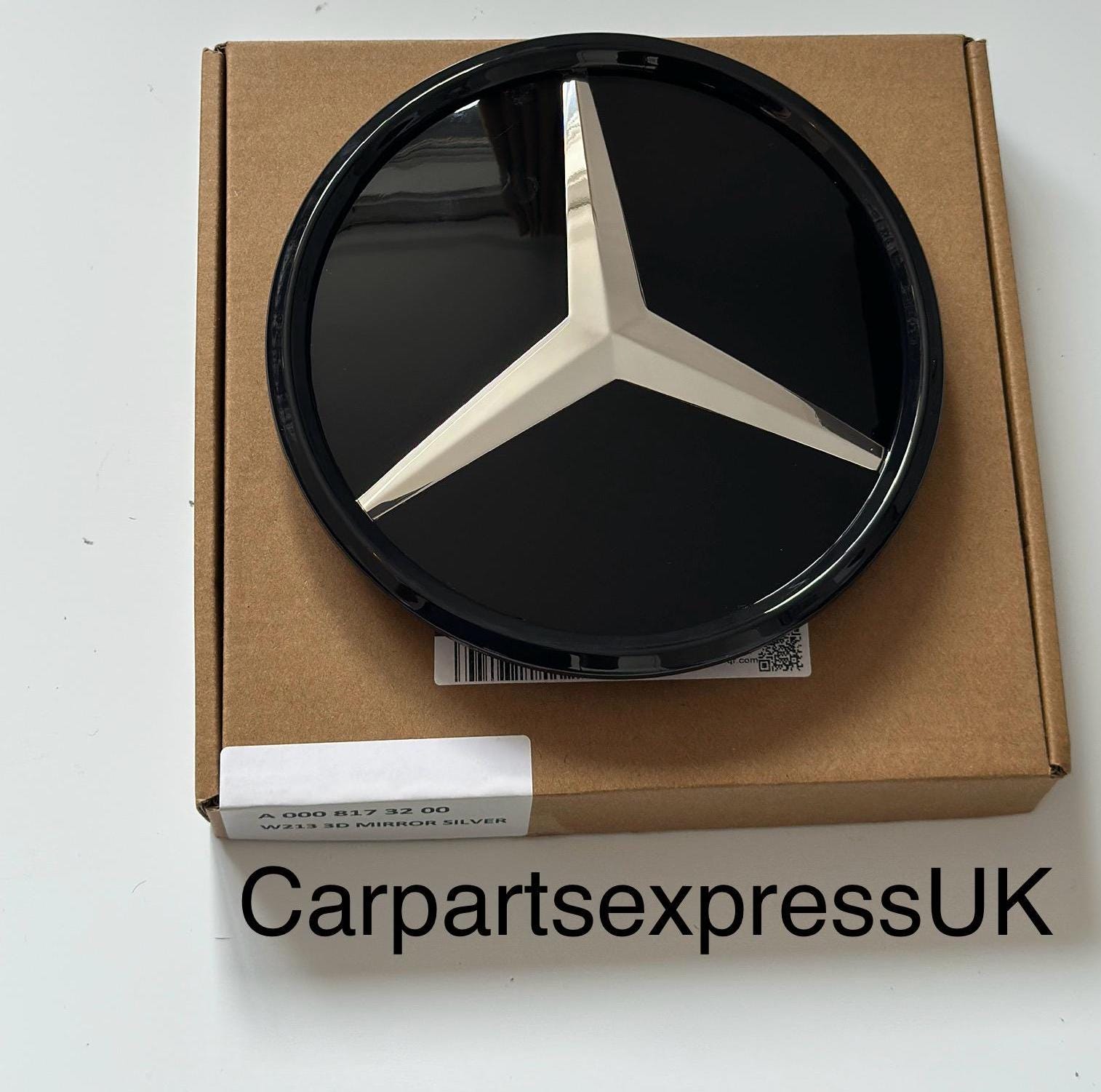 thumbnail image 2 of Genuine Mercedes-Benz Black Raised Star Grille Emblem – W177 W205 W247 (2018-2023) – A1778884200 2 of 6