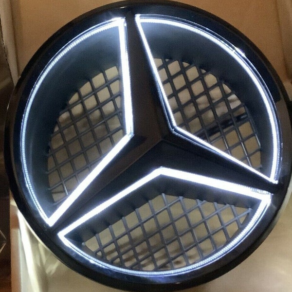 Mercedes benz Emblem Front Grille LED for  benz emblem  Black logo LED car detail W204 W245 PNA2078880260