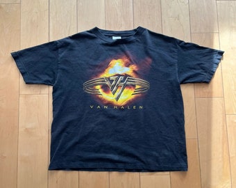 2000’s Van Halen T-shirt, Van Halen Rock Band T-shirt, Van Halen Band Tee, Eddie Van Halen, Van Halen Logo, T-shirt gift