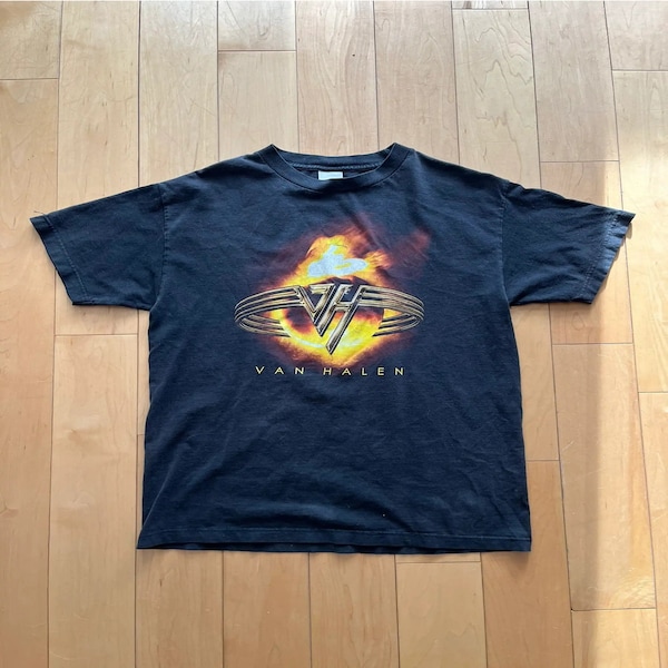 2000’s Van Halen T-shirt, Van Halen Rock Band T-shirt, Van Halen Band Tee, Eddie Van Halen, Van Halen Logo, T-shirt gift