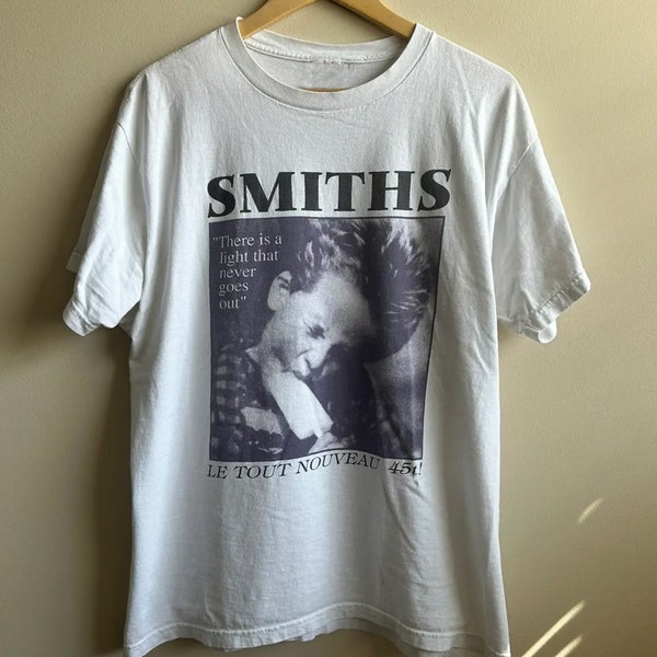 The Smiths - "There Is A Light That Never Goes Out" Shirt, The Smiths Shirt, The Smiths Rock Band Tee, Unisex T shirt