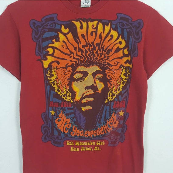 Jimi Hendrix - "Are You Experienced" shirt, Jimi … - image 2