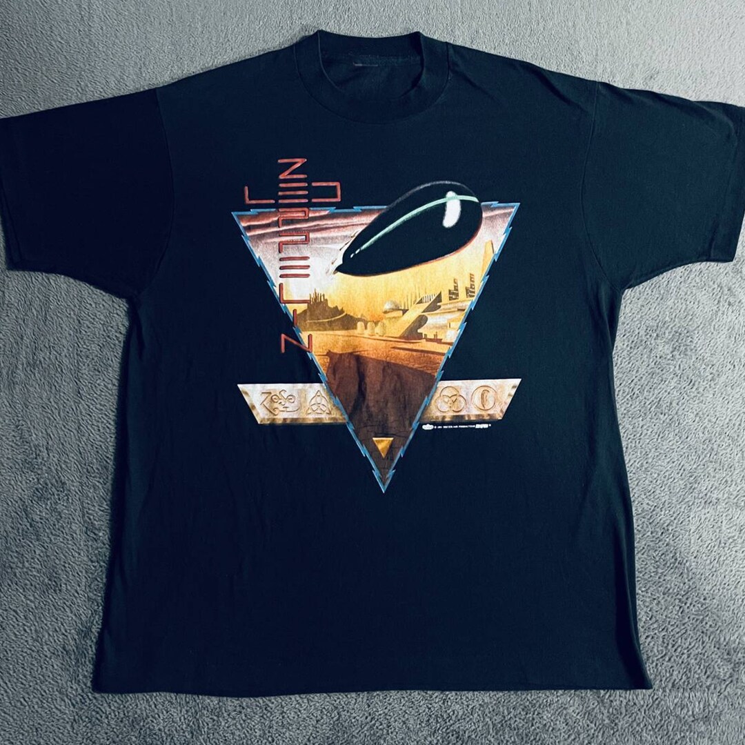 Led Zeppelin Crossword Logo Shirt Led Zeppelin Mothership Etsy