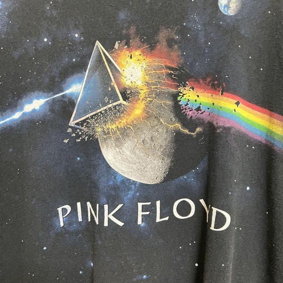 Lunar Eclipse Pink Floyd Shirt - "Dark Side of th… - image 4