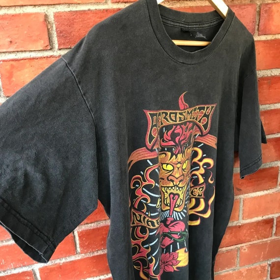 Aerosmith - "Nine Lives" Album Shirt, Aerosmith T… - image 3