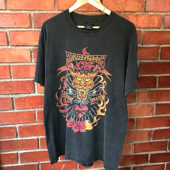 Aerosmith - "Nine Lives" Album Shirt, Aerosmith T… - image 2