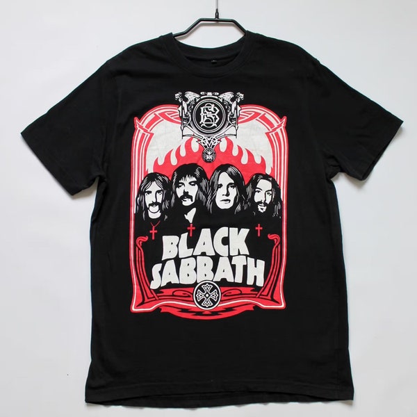 Black Sabbath Band Shirt, Black Sabbath Logo Shirt, Black Sabbath Shirt, Heavy Metal Band Tee, Unisex T-shirt, Rock Band Tee