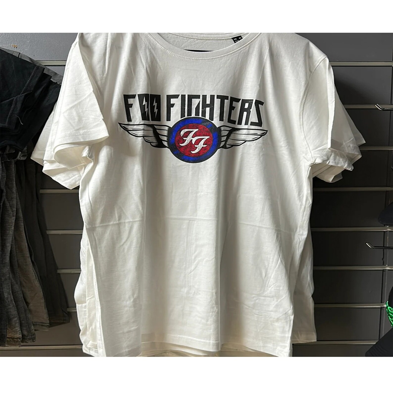 Foo Fighters Flash Wings Tshirt, Foo Fighter Flash Wing Logo, Foo Fighter Tshirt, Rock Band
