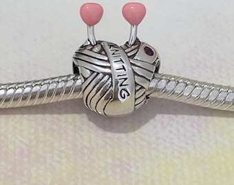 Maschenmakierer, Maschenmaker Mit Karabiener Stricken Häkeln Charms Anhänger Armband Schmuck
