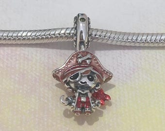 Pirates of the Caribbean Charm • S925 Silver Charm for Bracelet • Necklace Pendant