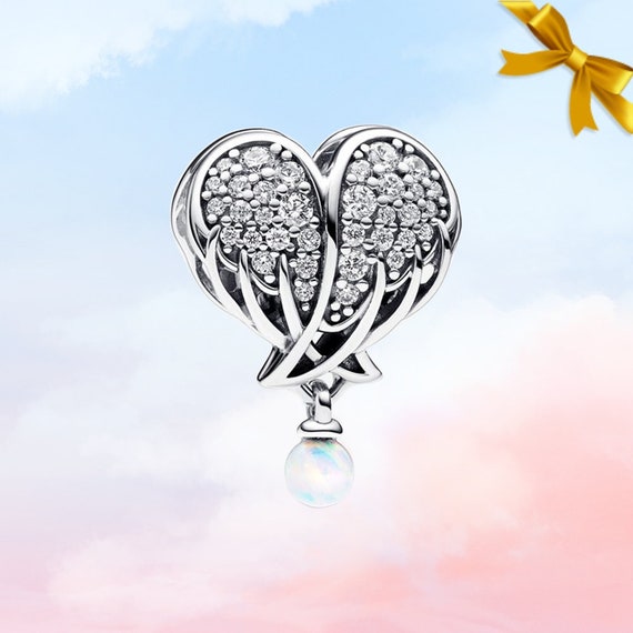 Buy PANDORA Heart and Angel Wings Necklace at Ubuy Malaysia