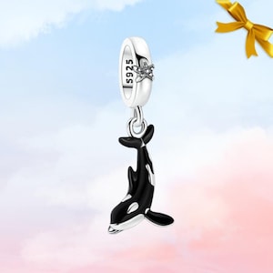 Orca Whale Charms Bead Pandora - Etsy