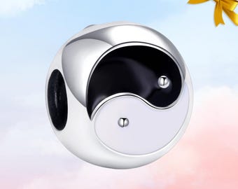 Authentic Pandora Yin Yang Dangle Charm – Sterling Silver Chinese