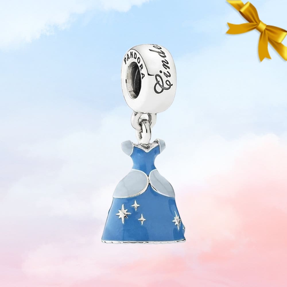 Pandora cinderella store dress charm