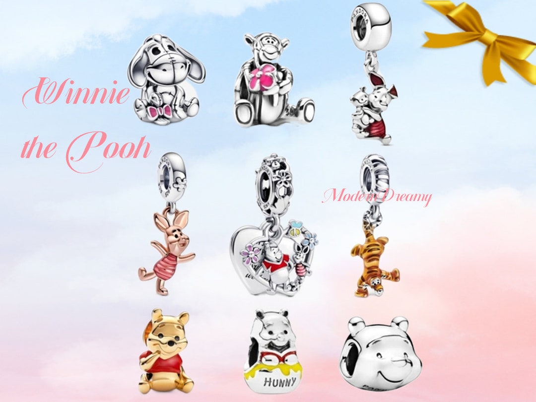 Winnie the Pooh Charm Collection Eeyore Tigger Piglet Bear S925