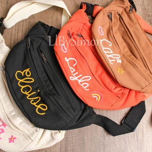 Benutzerdefinierte Name Gürteltasche - personalisierte Gürteltasche, Crossbody Bag, Reisebeutel, einzigartige Geschenkidee