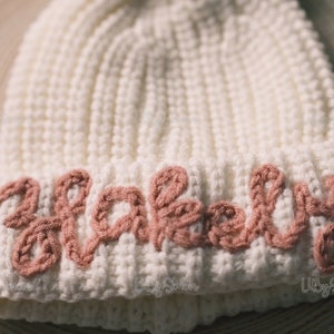 Kid's Winter Hat with Personalized Embroidery | Cozy Winter Hat for Babies and Toddlers | Gifts for Kids