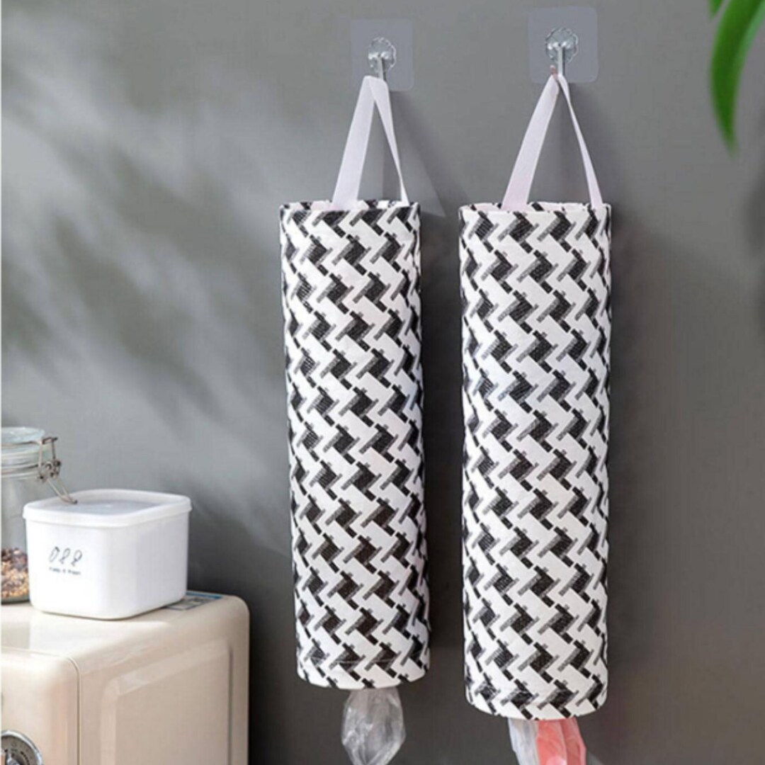 Grocery Bag Holder Wall Mount Bag Dispenser Hanging Storage Etsy