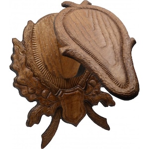 New Hand Painted Hunting Trophy Mounted Plaque for Mouflon