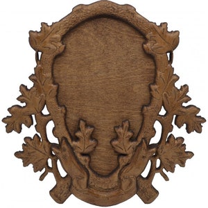 Neue Handgemalte Jagdtrophäe Plakette für Reh