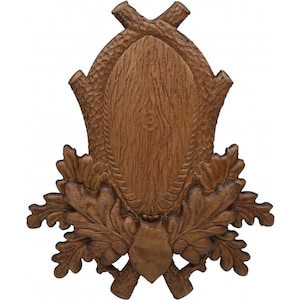 New Hand Painted Hunting Trophy Mounted Plaque for Roe Deer