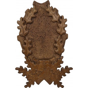 Neue handgemalte Jagdtrophäe montiert Plakette für Hirsch