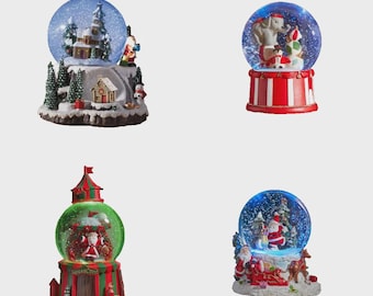 Christmas Decoration Snow Globe Musical SnowSphere LED Lights XL Various Xmas Snowglobe