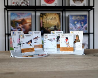 Card holder with and without tray for the perfect organization of your hand cards during the game. board games, card games, and TCGs