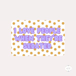 Nurse Sticker | Funny Nurse Sticker, Stickers for Nurses, Gift for Nurse, Nursing Student Sticker, ICU Nurse Sticker, ER Nurse, Funny