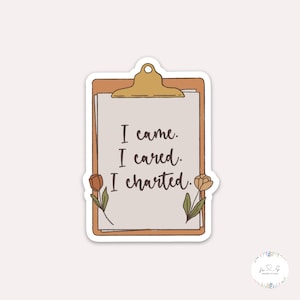 Nurse Sticker| Funny Nurse Sticker, Gift for Nurse, Medical Sticker, Water Bottle Sticker, Doctor Sticker, Nursing Stickers, Sticker