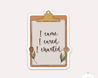 Nurse Sticker| Funny Nurse Sticker, Gift for Nurse, Medical Sticker, Water Bottle Sticker, Doctor Sticker, Nursing Stickers, Sticker