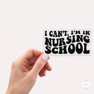 Nurse Sticker | Funny Nurse Sticker, Stickers for Nurses, Gift for Nurse, Nursing Student Sticker, ICU Nurse Sticker, Healthcare Stickers