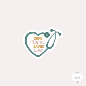 Nurse Sticker | Nursing Sticker, Medical Sticker, Healthcare Sticker, Gift for Nurse, Gift for Her, Nurses Week, Stickers, Bottle Stickers