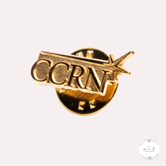CCRN Pin, Critical Care Nurse, Critical Care Certification, Badge Pin, CCRN Pin for badge, Certified Nurse, Gift for Nurse, ICU Nurse