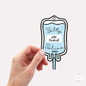 Nurse Sticker | Funny Nurse Sticker, Stickers for Nurses, Gift for Nurse, Nursing Student Sticker, ICU Nurse Sticker, Healthcare Stickers