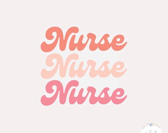 Nurse Sticker| Funny Nurse Sticker, Gift for Nurse, Medical Sticker, Water Bottle Sticker, Doctor Sticker, Nursing Stickers, Sticker