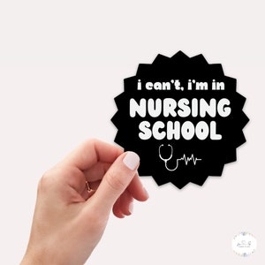 Nurse Sticker | Funny Nurse Sticker, Stickers for Nurses, Gift for Nurse, Nursing Student Sticker, ICU Nurse Sticker, Healthcare Stickers